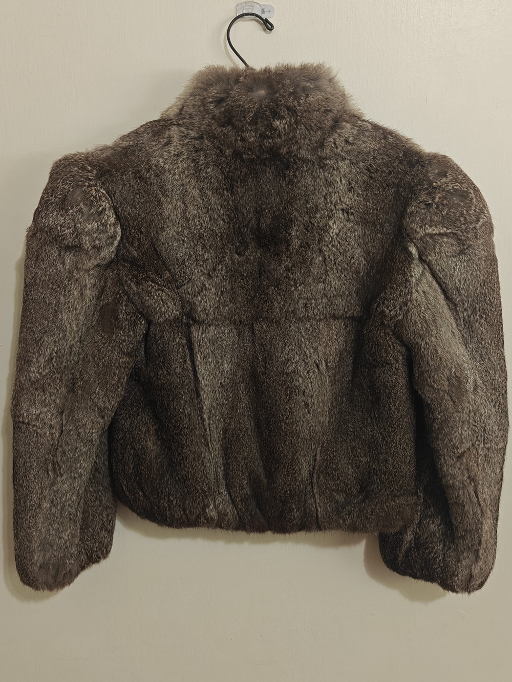 Vintage Rabbit Fur Cropped Jacket - Picture 4 of 10